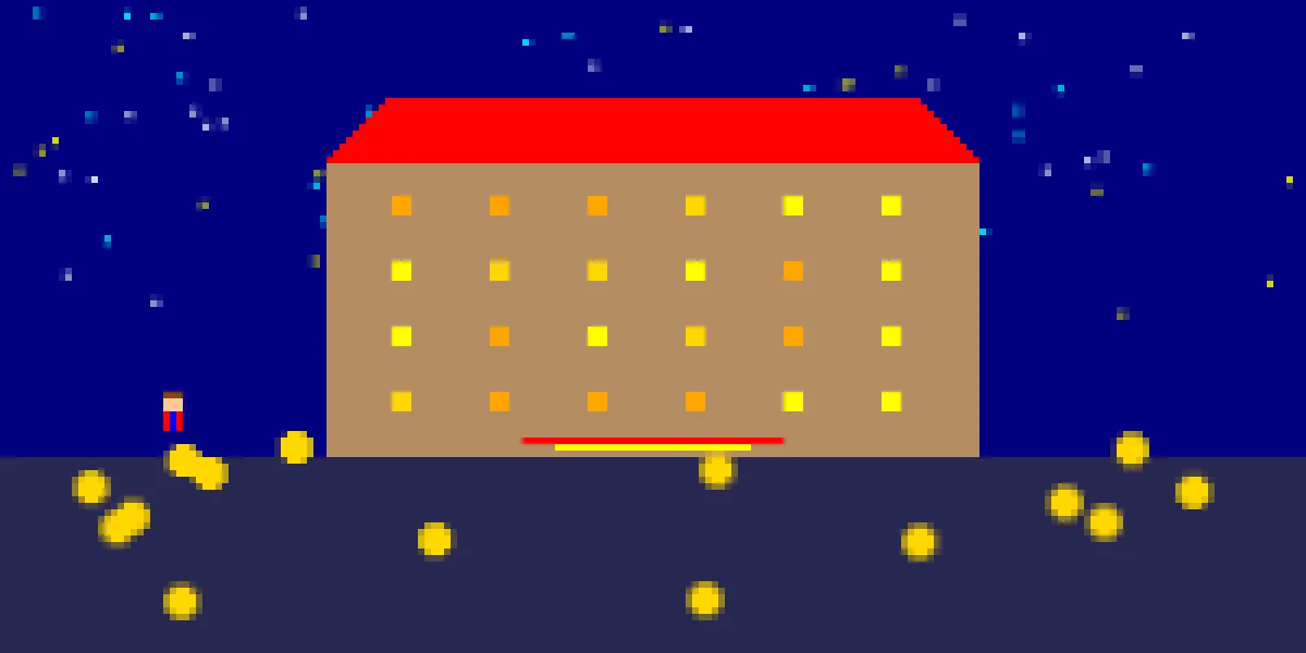 澳门博彩像素风格澳门赌场全景