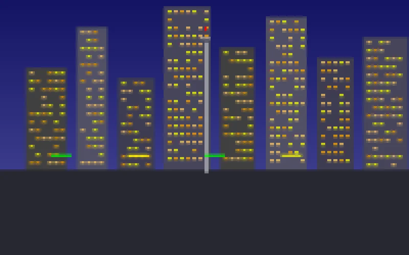 澳门博彩像素风格澳门城市夜景