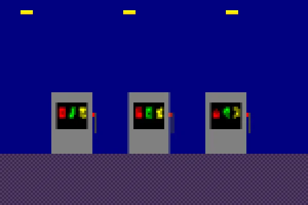 澳门博彩像素老虎机游戏界面